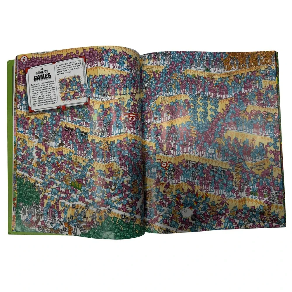 Where's Waldo? The Wonder Book Martin Handford Seek and Find Activity Book